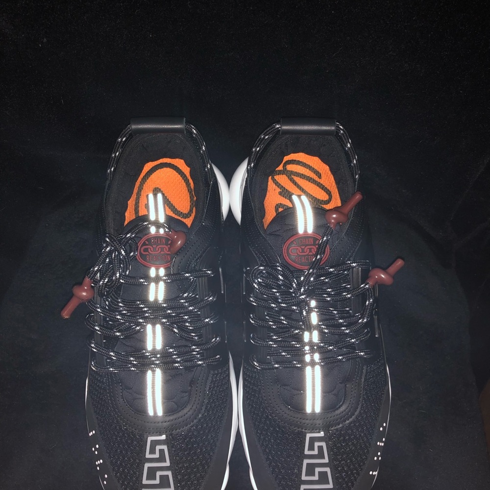 Versace Chain Reaction Sneakers US Men’s Size 12 - Picture 2 of 8